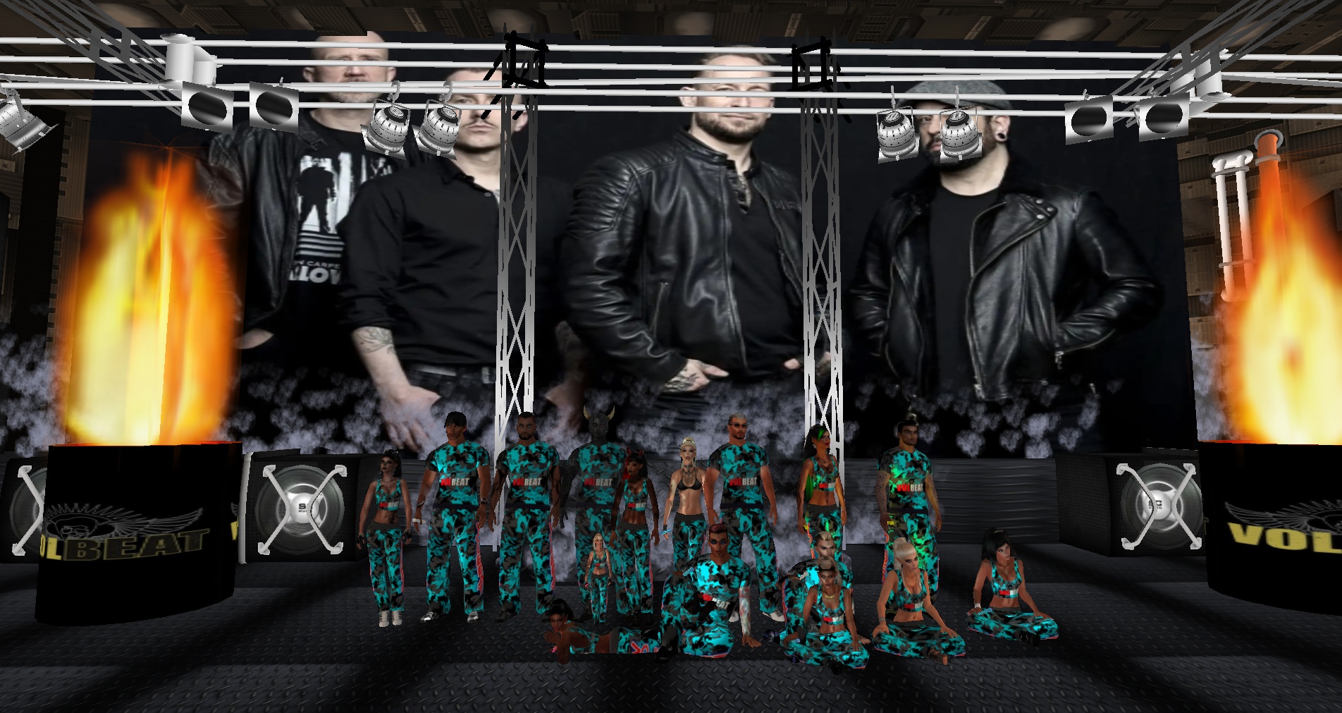 Volbeat-Event in der Foxarena 12